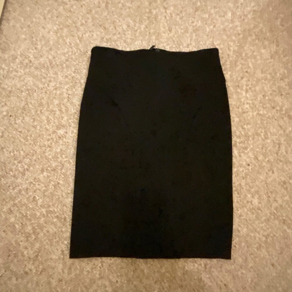 Emporio Armani Black Pencil Skirt